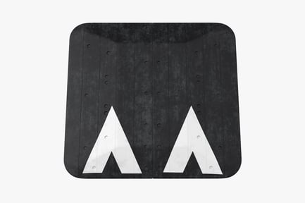 Preview: Road Speed Cushion with White Arrow Markings