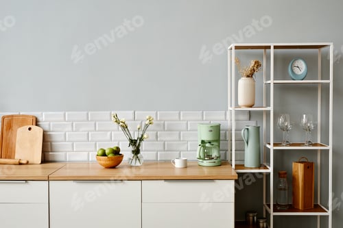 Preview: Elegant Kitchen Interior Background