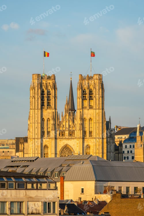 Preview: Cathedral of St. Michael and St. Gudula. Brussels, Belgium