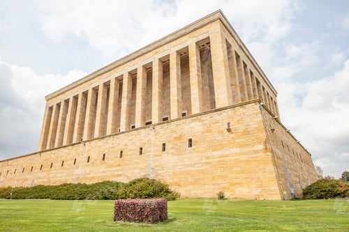 Preview: People visit the Anitkabir mausoleum, the resting place of Mustafa Kemal Ataturk.