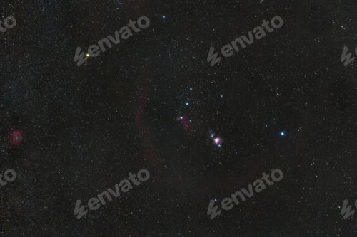 Preview: Scenic view of the nebula in space
