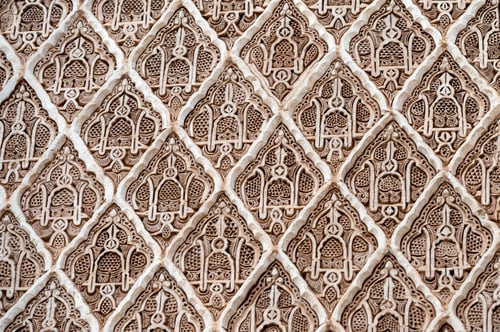 Preview: Intricate geometric patterns of traditional Moroccan architecture in Marrakech