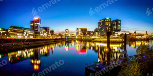 Preview: Germany, Dusseldorf, Media harboour