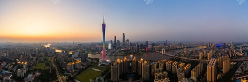 Preview: aerial photo of guangzhou