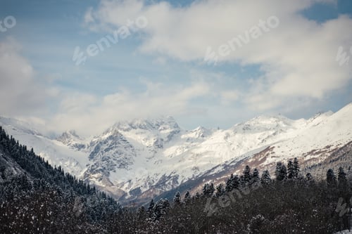 Preview: Dombay Karachay-Cherkessia Russia Caucasus mountains