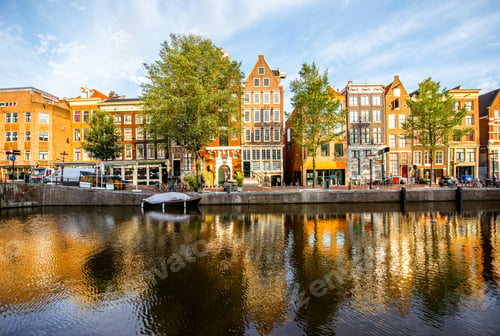 Preview: Amsterdam cityscape view