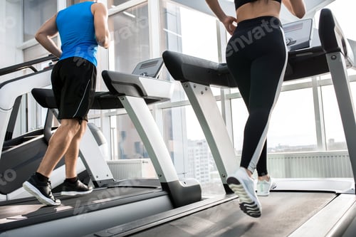Preview: Clients Running in Health Club