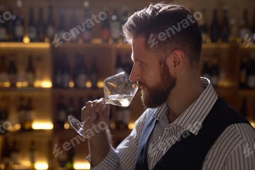 Preview: Brutal Sommelier Smelling Wine