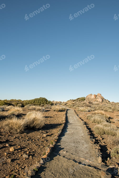 Preview: Small walkway in desert