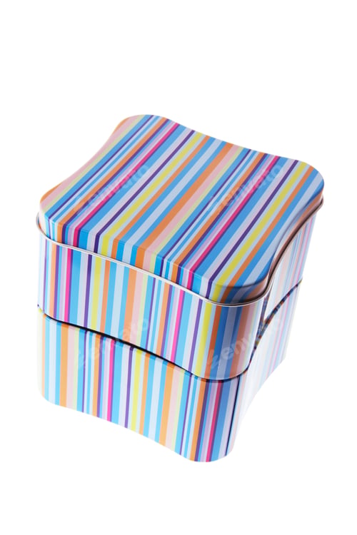 Preview: Striped Tin Boxes