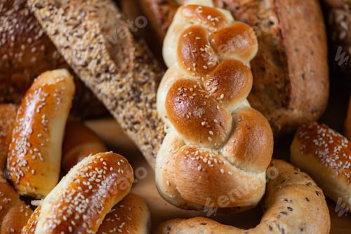 Preview: Close-Up of Fresh Breads and Treats