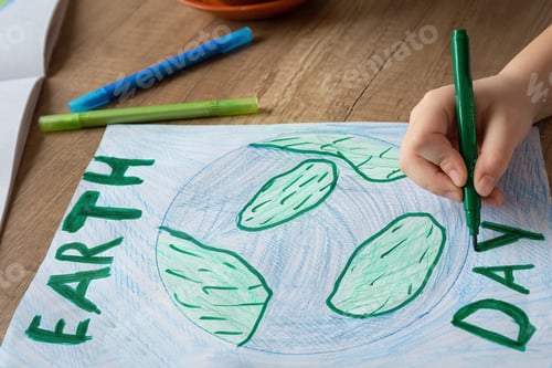 Preview: Peace and earth day concept.