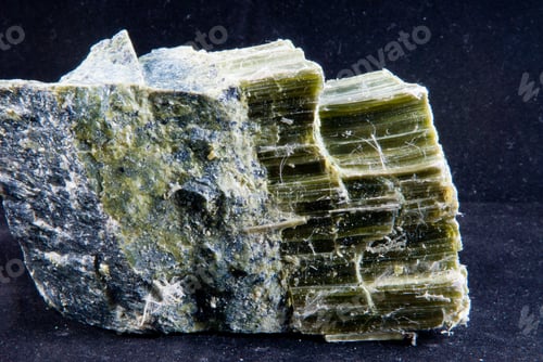 Preview: asbestos chrysotile fibers