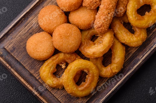 Preview: Delicious nuggets, rings and balls of mozzarella and parmesan cheese