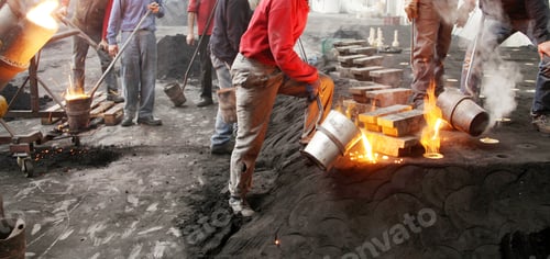 Preview: Workers at the casting factory