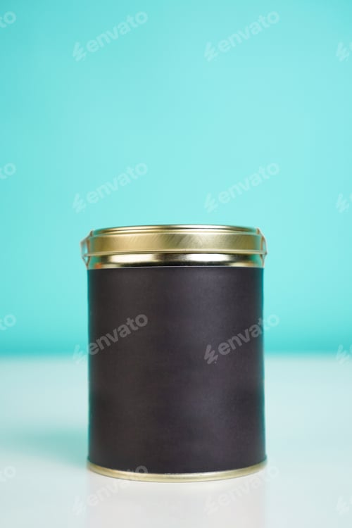 Preview: Black Tin Cans Packaging Showcase