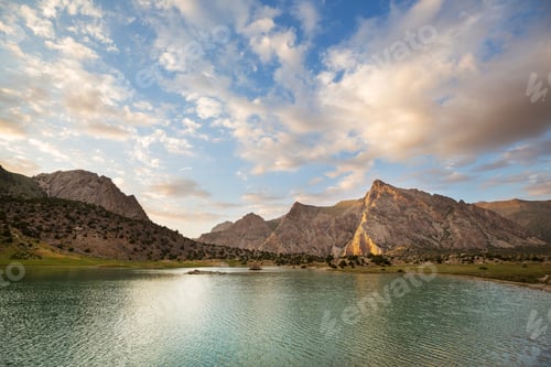 Preview: Fann mountains lake