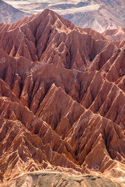 Preview: Bizarre, otherworldly landscape of Death Valley (Valle de la Muerte) rock formations, San Pedro de A