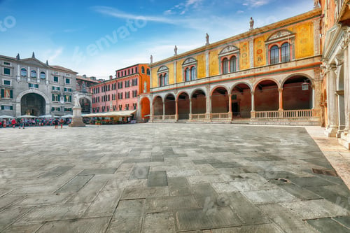 Preview: Breathtaking View of Piazza dei Signori in Verona.