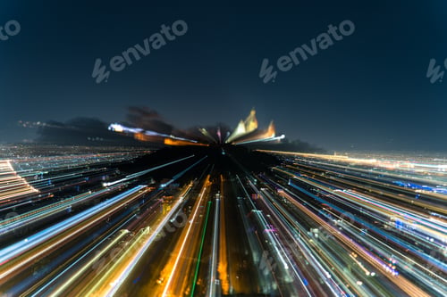Preview: The twinkling lights of Kathmandu City, Nepal