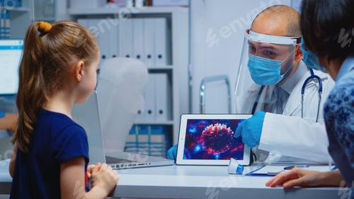 Preview: Doctor explaining evolution of virus