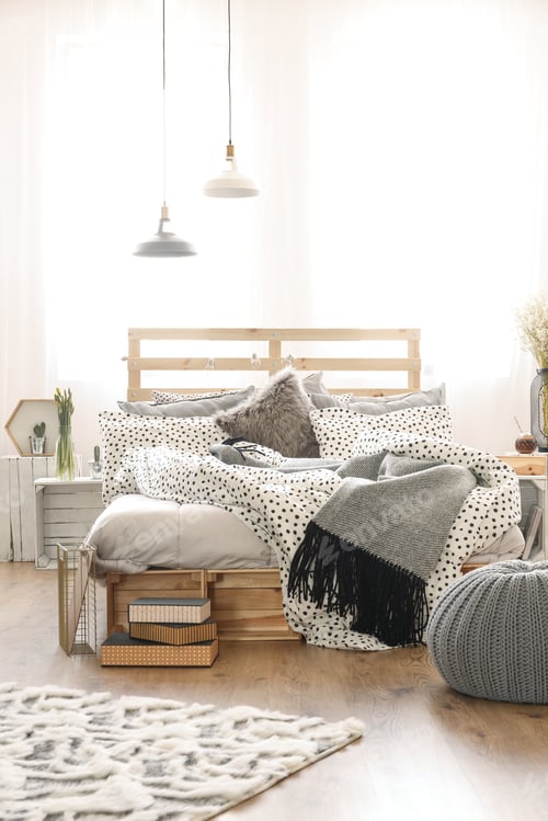 Preview: Stylish bedroom interior
