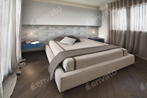 Preview: modern bedroom interior