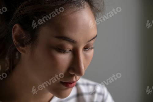 Preview: Female suffer from mental health problems.