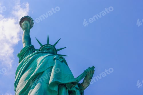 Preview: View from the bottom of the Statue of Liberty in New York City.