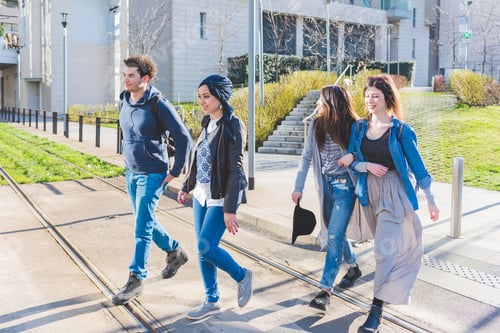 Preview: Multiracial group young people