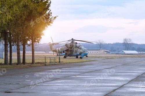 Preview: base of helicopters