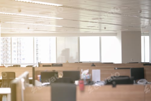 Preview: Working space in modern office