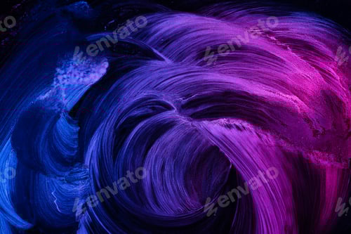 Preview: Smears of neon paint