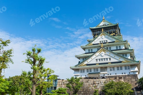 Preview: Osaka Castle In Japan