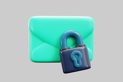 Preview: Locked email envelope notification icon