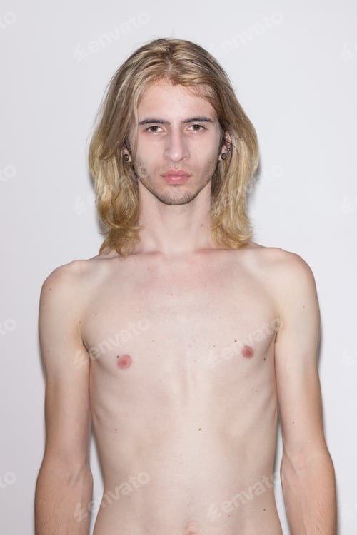 Preview: Young Man Model Snapshot Front View