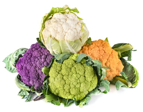 Preview: cauliflowers in studio