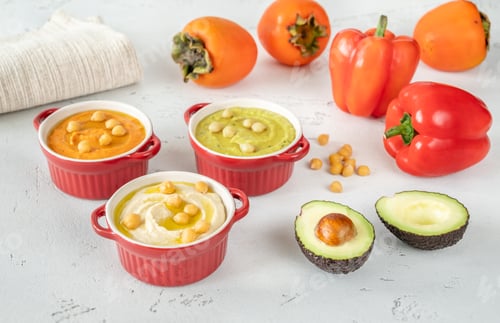 Preview: Assortment of hummus