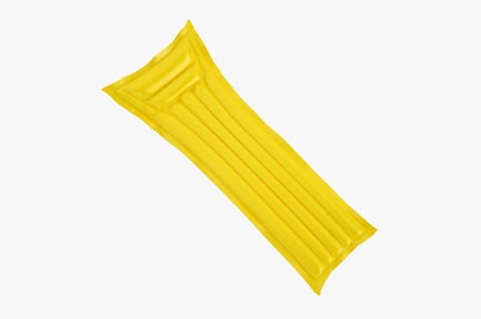 Preview: Yellow Inflatable Pool Mattress