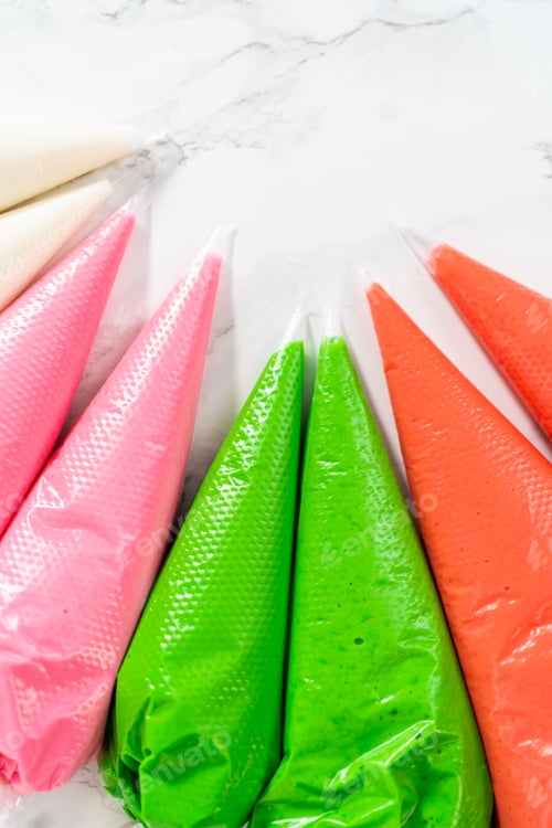 Preview: Christmas gingerbread cookies with royal icing