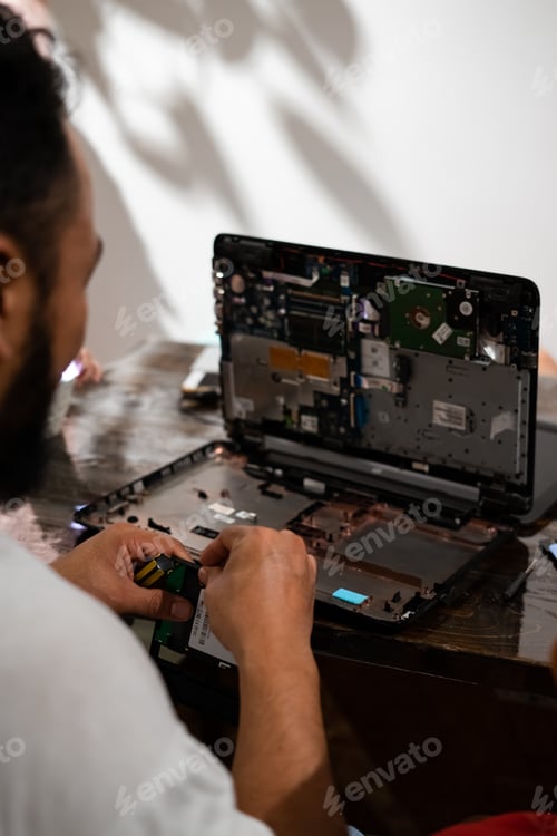 Vista previa: reparación de ordenador portátil