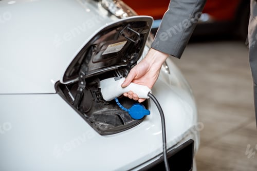 Preview: Plugging charging cable into the car socket