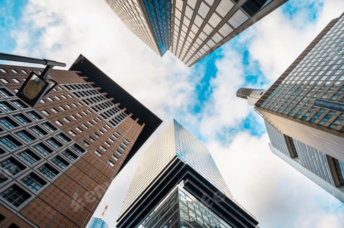 Preview: Cityscape of Frankfurt downtown, Germany