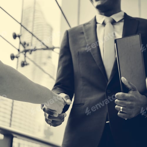 Preview: Business Discussion Talking Deal Concept