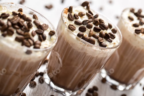 Preview: Coffee cocktail with cream foam