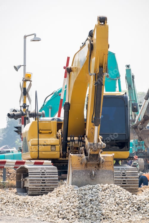 Preview: Backhoe and improvement construction