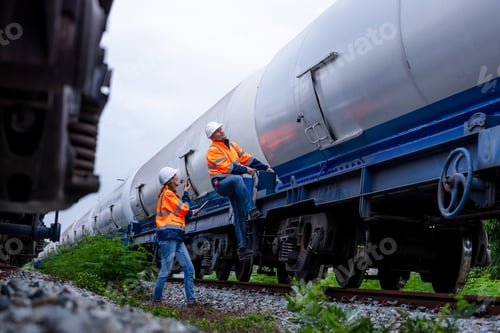 Preview: Railway Inspectors Conducting Tanker Train Safety Checks