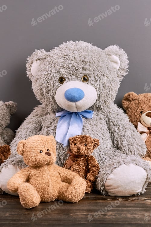 Preview: Teddy bears of different size