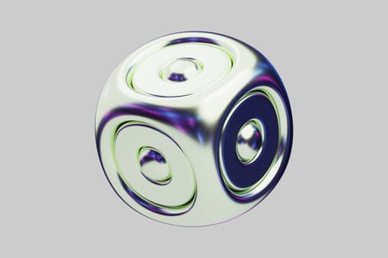 Preview: Chromatic recessed circle cube