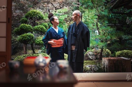Preview: Senior couple lifestyle moments in a traditional japanese house